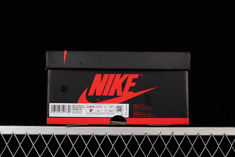 All categories Air Jordan Jordan series basketball shoes Air Jordan 1 High Air Jordan 1 "Obsidian" AJ1 Joe 1 milk brown high-top basketball shoes 555088-202